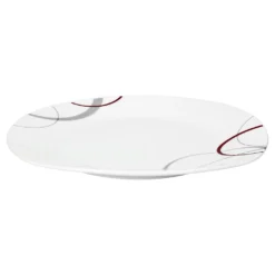Tafelservice Palazzo 12tlg. - Weiß MitNachbildung-Kreisen In Grau Und Dunkelrot - Für 6 Personen -kaufland verkäufe b0cafdf28e51ef8373a25a6eeadcb110