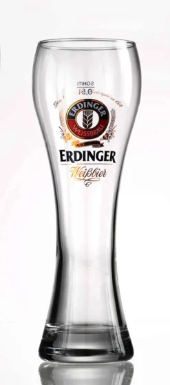 Weizenbierglas 0,5 Liter Erdinger