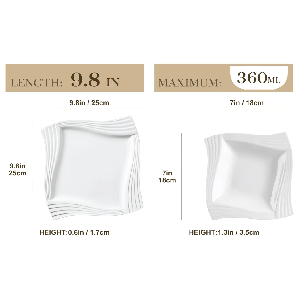 MALACASA, Serie Amparo, Porzellan Tafelservice 24 tlg. Kombiservice 12 Speiseteller und 12 Suppenteller für 12 Personen MALACASA, Serie Amparo, Porzellan Tafelservice 24 Tlg. Kombiservice 12 Speiseteller Und 12 Suppenteller Für 12 Personen -kaufland verkäufe b99b66ad29157862da80164b036799d1