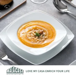 MALACASA, Serie Julia, 36 Tlg. Set Porzellan Geschirrset Tafelservice Mit Kuchenteller, Flachteller Und Suppenteller Für 12 Personen 6 MALACASA, Serie Julia, 36 Tlg. Set Porzellan Geschirrset Tafelservice Mit Kuchenteller, Flachteller Und Suppenteller Für 12 Personen -kaufland verkäufe ba3a2ab4c98280a883bc0b08dd77028b