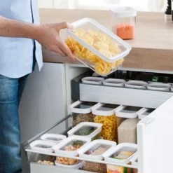 Emsa Trockenvorratsdose OPTIMA 0,45 Liter Transparent / Weiß -kaufland verkäufe bc61f5fced44d2667068ea1ebee71b48