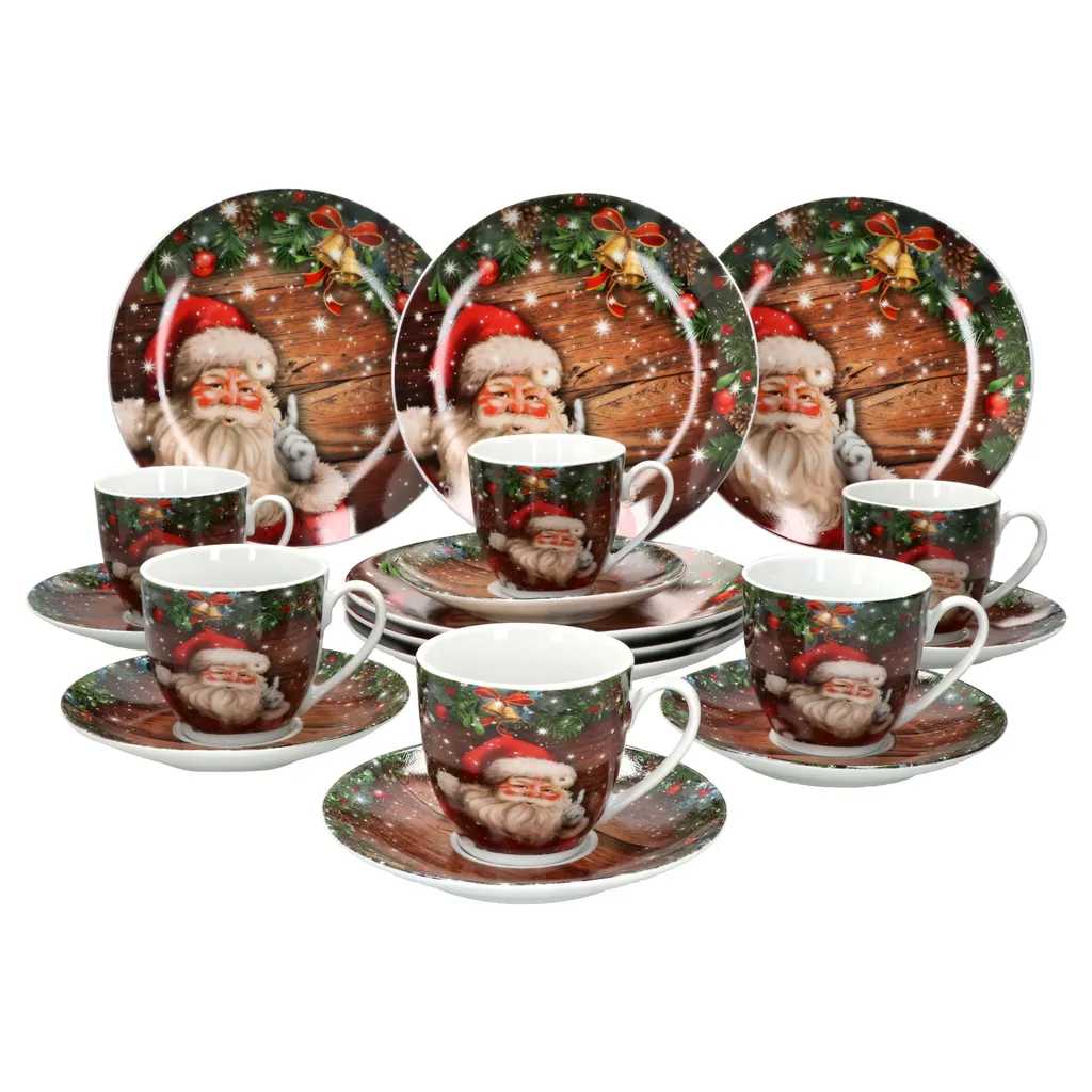 18tlg Kaffeeservice Santa 6 Personen Weihnachtsdekor Advent Weihnachtsmann Porzellan 18tlg Kaffeeservice Santa 6 Personen Weihnachtsdekor Advent Weihnachtsmann Porzellan -kaufland verkäufe bf991b36272a420b80d04ffd1c9efb90