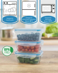 Classbach® 5er-Set Kunststoff-Frischhaltedosen Mit Deckel 100% Dicht, Lunchbox Brotdose Meal Prep Boxen Mit Deckel, Vorratsdosen Geeignet F. Spülmaschine, Mikrowelle Und Gefrierfach C-FHD 4007 K 3 Classbach® 5er-Set Kunststoff-Frischhaltedosen Mit Deckel 100% Dicht, Lunchbox Brotdose Meal Prep Boxen Mit Deckel, Vorratsdosen Geeignet F. Spülmaschine, Mikrowelle Und Gefrierfach C-FHD 4007 K -kaufland verkäufe c8fe45fe407ce87abf71449735a1b8d8
