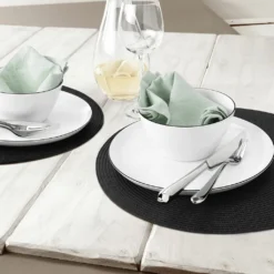 Seltmann Weiden Tafelservice Lido Schwarz Mit Farbrand Zeitlos -kaufland verkäufe ca133a16227c0acffc08ae85a50254ee