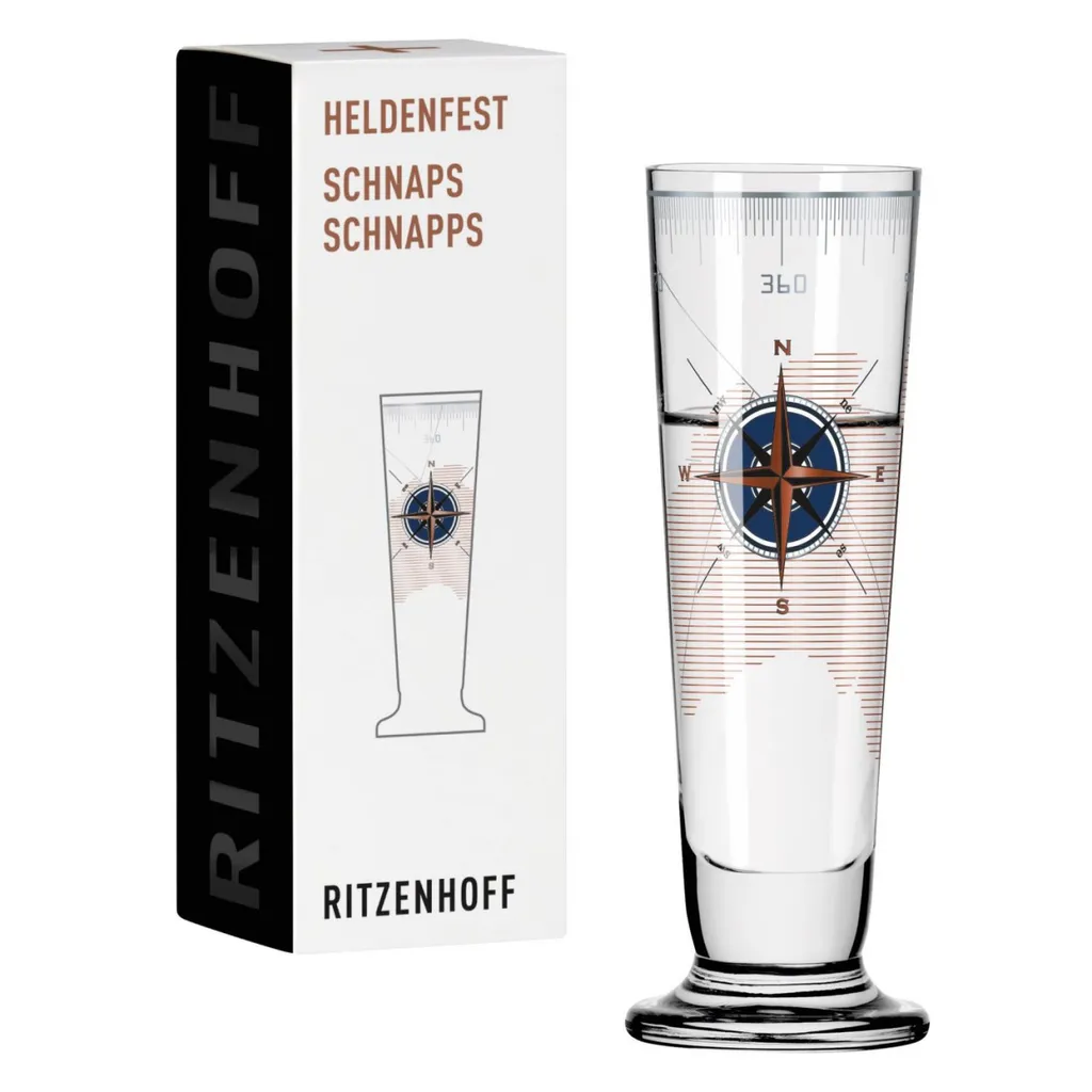 Ritzenhoff Heldenfest 05 Schnapsglas, Pinnchen KOMPASS by Iris Interthal 2018 Ritzenhoff Heldenfest 05 Schnapsglas, Pinnchen KOMPASS By Iris Interthal 2018 -kaufland verkäufe cc8eed3aff8c6f0f38c2764b980dbc27