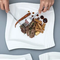 MALACASA, Serie Amparo, Cremeweiß Porzellan Tafelservice 12 Tlg. Set Speiseteller Und Suppenteller Geschirrset Für 6 Personen -kaufland verkäufe ceae78433552fef6d7f4bfab00ad7d5c