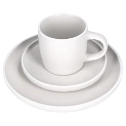 18tlg. Kaffeeservice Lea 6 Personen Kuchenteller Kaffee-Tasse Weiß Steingut -kaufland verkäufe d68a023a2735f1be4a05a487480debb9