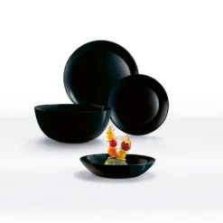 Geschirr Luminarc 9311622 Schwarz Gehärtetes Glas (19 Pcs) 16 Geschirr Luminarc 9311622 Schwarz Gehärtetes Glas (19 Pcs) -kaufland verkäufe d9cee576f6f905ccc51cf3bc43d3cad5