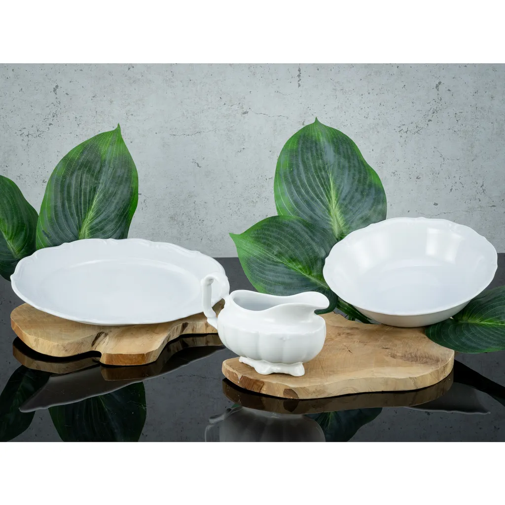 CreaTable 16029 Serviergeschirr Maria Theresia für 1 Personen, Porzellan, weiß (1 Set, 3-teilig) CreaTable 16029 Serviergeschirr Maria Theresia Für 1 Personen, Porzellan, Weiß (1 Set, 3-teilig) -kaufland verkäufe daa01fed6b8459d6723ba954e6389360