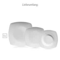 Sänger SÄNGER Porzellan Geschirrset Markant, Tafelservice 18 Teilig Für 6 Personen -kaufland verkäufe dced8a97264502de4f89befa7c0c5a30
