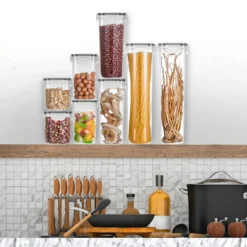 EINFEBEN 8er Set Vorratsdosen Müsli Behälter Mehl Nudel Schüttdose Pasta Lebensmittel 3 EINFEBEN 8er Set Vorratsdosen Müsli Behälter Mehl Nudel Schüttdose Pasta Lebensmittel -kaufland verkäufe e1f5b46d52a8e5adfaaf9db131e9d4f1