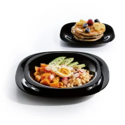 Geschirr Luminarc Carine Glas Schwarz-Weiß (19 Pcs) 10 Geschirr Luminarc Carine Glas Schwarz-Weiß (19 Pcs) -kaufland verkäufe e22aafcc7d572f5950988473a139d3fe