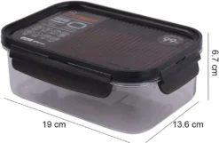 Lock&Lock Modular LBF404 Frischhaltedose 910ml - Unterteil Aus Tritan (1er Pack) -kaufland verkäufe e2bf56dbf50aafa92c7e63c14c240a81