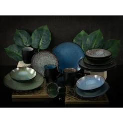 CreaTable 23629 Kombiservice Bali Für 4 Personen, Steinzeug, Mehrfarbig (1 Set, 16-teilig) -kaufland verkäufe e37088f131edd97ab63750fc2e111b8e