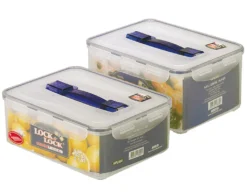 Lock & Lock Classic Vorratsdose 6,50 L, Recheckig, 294x230x138 Mm, Semi-transparent/blau -kaufland verkäufe e56cf389f522cb8ffb0c8b6b471e3126