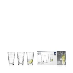 LEONARDO 019450 Vario Struttura Longdrinkbecher, Glas, 280 Ml, Klar (6 Stück) -kaufland verkäufe e7de4b6c603ba085524ba76585a70bca