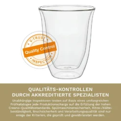 Creano Doppelwandige Gläser 250ml „DG-V“, 2er Set, Thermoglas Doppelwandig Aus Borosilikatglas, Kaffeegläser, Teegläser, Latte Gläser, Doppelwandgläser 5 Creano Doppelwandige Gläser 250ml „DG-V“, 2er Set, Thermoglas Doppelwandig Aus Borosilikatglas, Kaffeegläser, Teegläser, Latte Gläser, Doppelwandgläser -kaufland verkäufe e85207c31930001cba1fe1124834b375