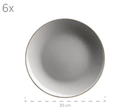 Mäser 931628 Kombiservice Metallic RIM Für 6 Personen, Steinzeug, Grau (1 Set, 24-teilig) 9 Mäser 931628 Kombiservice Metallic RIM Für 6 Personen, Steinzeug, Grau (1 Set, 24-teilig) -kaufland verkäufe e856c1f8ac2964fb4da306216e02f425