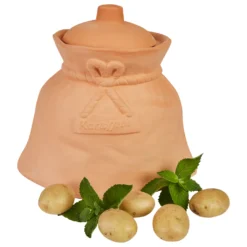 Mambocat Kartoffeltopf Linda Terrakotta Vorrats-Dose Deckel Aufbewahrung Gemüse-Topf Natural -kaufland verkäufe e9106fee27103af43760dd4af6f88927
