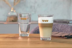 LEONARDO 043467 Solo Latte Macchiato Becher Mit Motiv Herzen, Glas, 410 Ml, Klar -kaufland verkäufe e96cb16e6b2162975bead364ff97f207