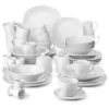 MALACASA, Serie Elisa, 50-teilig Tafelservice Aus Porzellan Für 6 Personen, Kombiservice Frühstückservice Kaffeeservice Mit Eierbecher, Kaffeetassen, Untertassen, Müslischalen, Dessertteller 2 MALACASA, Serie Elisa, 50-teilig Tafelservice Aus Porzellan Für 6 Personen, Kombiservice Frühstückservice Kaffeeservice Mit Eierbecher, Kaffeetassen, Untertassen, Müslischalen, Dessertteller -kaufland verkäufe eaa2a873d2748ba9e2ae07acd6914275