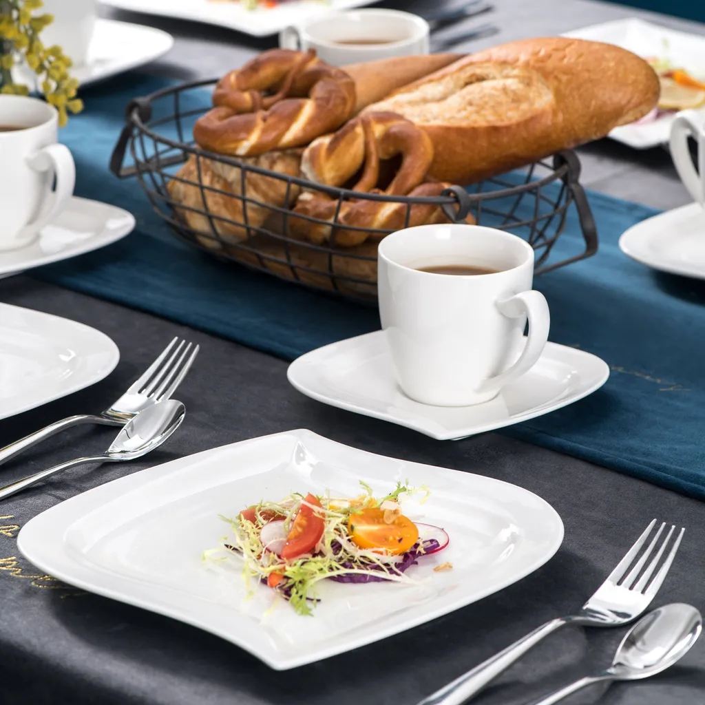 MALACASA, Serie Elvira, 36 teilig Cremeweiß Porzellan Geschirrset Tafelservice Kaffeeservice mit Tassen, Untertassen, Dessertteller für 12 Person MALACASA, Serie Elvira, 36 Teilig Cremeweiß Porzellan Geschirrset Tafelservice Kaffeeservice Mit Tassen, Untertassen, Dessertteller Für 12 Person -kaufland verkäufe eca71063cdfc38e279c8bc79dd3e7c97