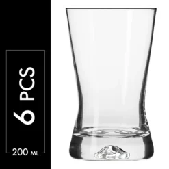 KROSNO X-Line Wassergläser, 6er-Set, 200 Ml -kaufland verkäufe ecbf2eaf78e8da6bf40ac52ac159f0e1