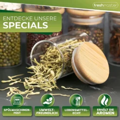Freshmaster Gewürzgläser Set Aufbewahrung Gewürze I 12x 100ml Vorratsdosen Glas Mit LongLife+ Dichtung Und Bruchsicherem Borosilikat Glas I Glasbehälter Mit Deckel Gläser Gewürze Set Spice Jars 6 Freshmaster Gewürzgläser Set Aufbewahrung Gewürze I 12x 100ml Vorratsdosen Glas Mit LongLife+ Dichtung Und Bruchsicherem Borosilikat Glas I Glasbehälter Mit Deckel Gläser Gewürze Set Spice Jars -kaufland verkäufe ef57d387b8644befdcdda1acc7f97927