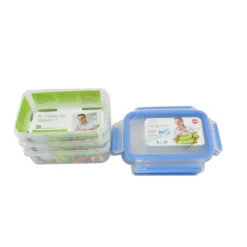 Emsa Clip & Close Frischhaltedosen 3er-Set á 0,55 L, Blau -kaufland verkäufe f1509b991b8cc3a21027a5022c2aa0c2