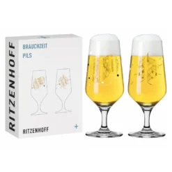Küchenutensilien Laden 7 Brauchzeit Bierglas-Set #1, #2 Von Andreas Preis