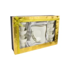 12-teiliges Medusa Mäander Kaffeeservice Mit Goldschliff Kaffeetassen Für 6 Personen 6 Tassen + 6 Untertassen Weiß-Gold Genießen Servieren Kaffee -kaufland verkäufe f387cbf7af524789870ff9b9fe412709