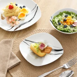 VEWEET Tafelservice 'Teresa' Aus Porzellan 20 Teilig, Geschirrset Beinhatlet Eierbecher, Kaffeetassen, Müslischalen, Dessertteller Und Flachteller, Geschirrservice Für 4 Personen -kaufland verkäufe f5a46457574160a20bb64d151d445f91