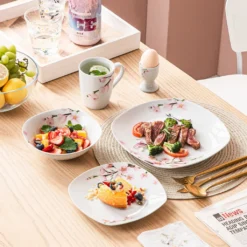 VEWEET Porzellan Kombiservice 'Annie', 40 Teilig Geschirrservice Für 8 Personen, Frühstückservice Mit Je 8 Eierbecher, Kaffeebecher 350 Ml, Müslischalen, Dessertteller Und Flachteller -kaufland verkäufe f6c44265fc7c5530f302d7e0f0b0325d