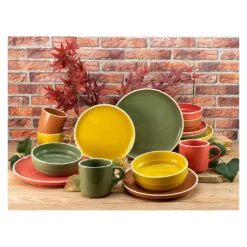 CreaTable 22899 Kombiservice Indian Summer Für 4 Personen, Steingut, Mehrfarbig (1 Set, 16-teilig) 4 CreaTable 22899 Kombiservice Indian Summer Für 4 Personen, Steingut, Mehrfarbig (1 Set, 16-teilig) -kaufland verkäufe f6d14c171339897b188bc21a90311e33