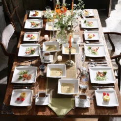 MALACASA 32 Tlg. Kombiservice, Serie BLANCE Cremeweiß Porzellan Geschirrset Mit Servierplatte 11 MALACASA 32 Tlg. Kombiservice, Serie BLANCE Cremeweiß Porzellan Geschirrset Mit Servierplatte -kaufland verkäufe f821089cd105e5094ca53c6e7e2a28a4