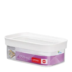 Emsa Trockenvorratsdose OPTIMA 0,45 Liter Transparent / Weiß -kaufland verkäufe f8836f71f18a04a0d5b153c24f56992e
