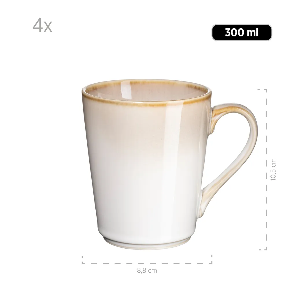 Mäser 931991 Kombiservice La Sinfonia für 4 Personen, Steinzeug, beige/creme-weiß (1 Set, 16-teilig) Mäser 931991 Kombiservice La Sinfonia Für 4 Personen, Steinzeug, Beige/creme-weiß (1 Set, 16-teilig) -kaufland verkäufe fd4cda692bc3c6083949e4a054e8e8ff